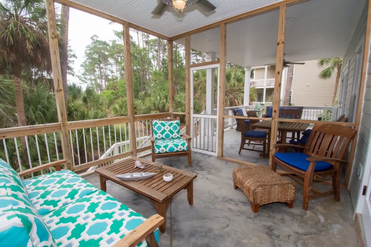 Screened Porch off of Living Room