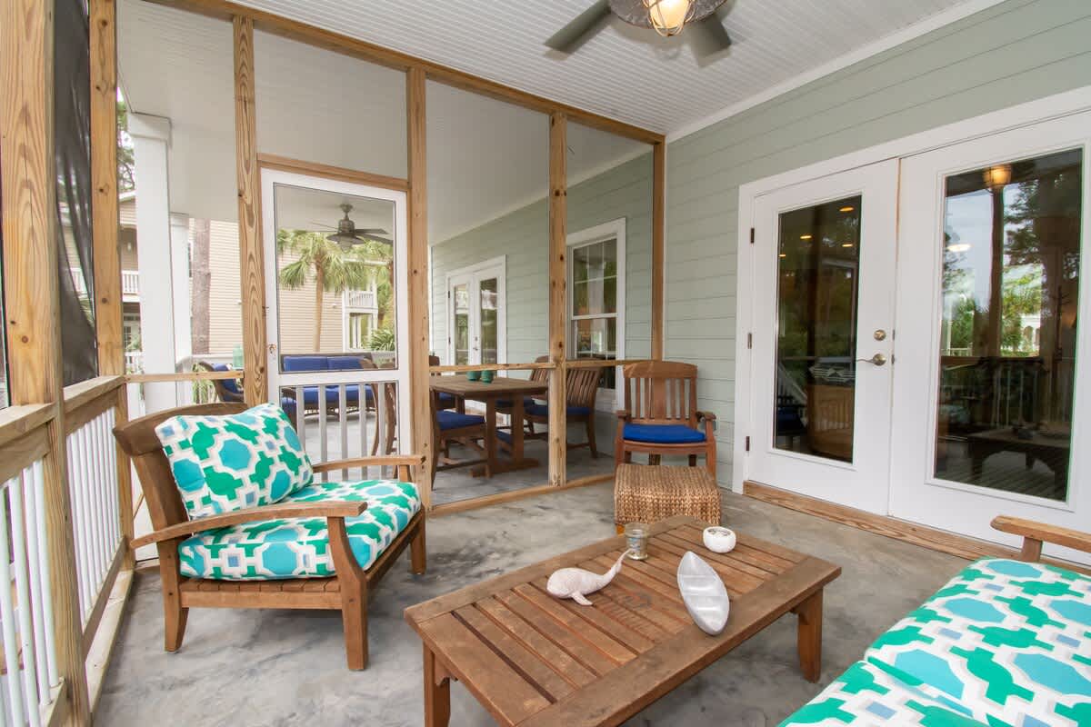 Screened Porch off of Living Room