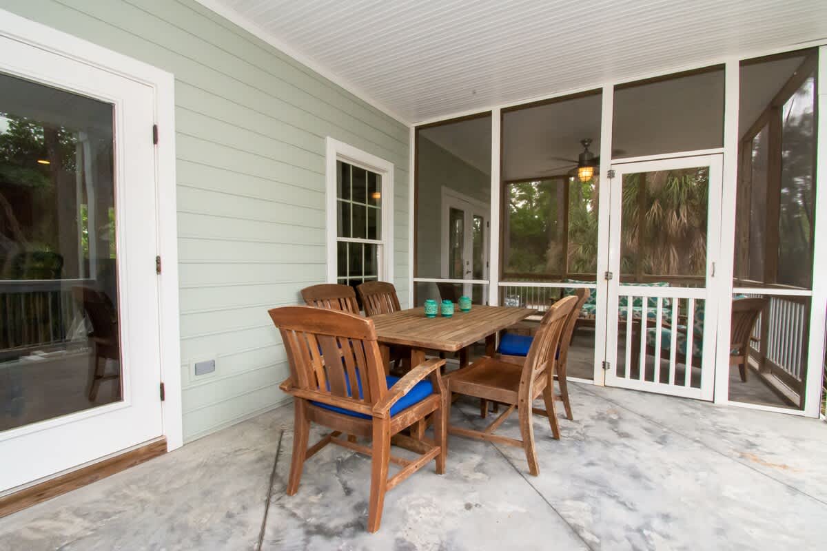 Porch off of Dining Area