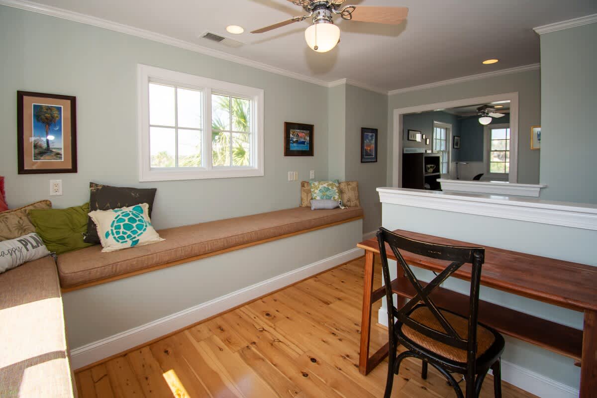 Second Floor sitting area and office area