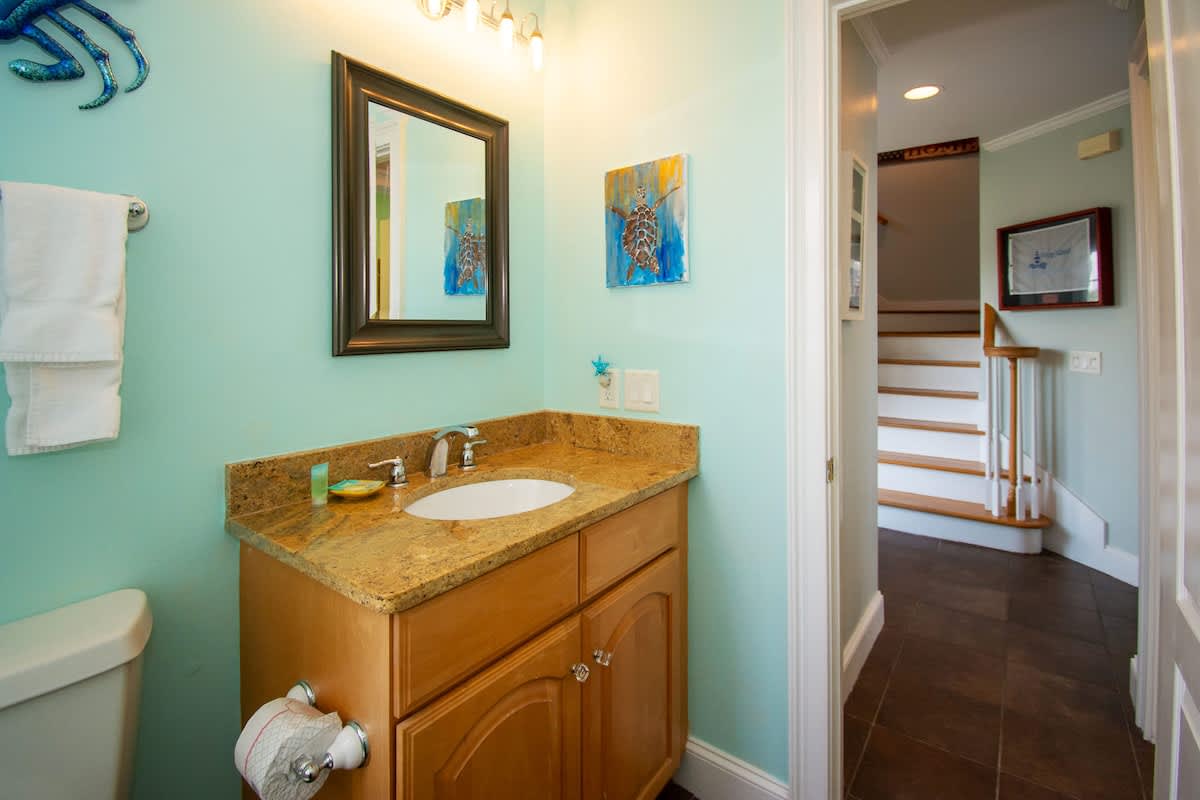 Half Bath Entryway
