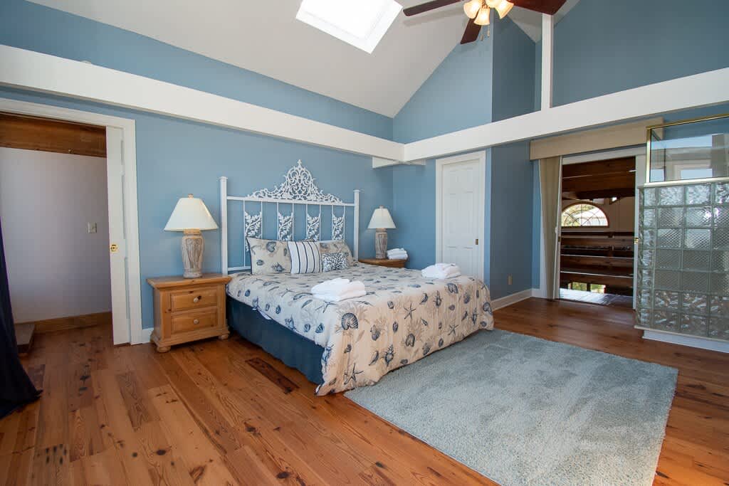 Primary Bedroom with a King Bed and En-Suite 