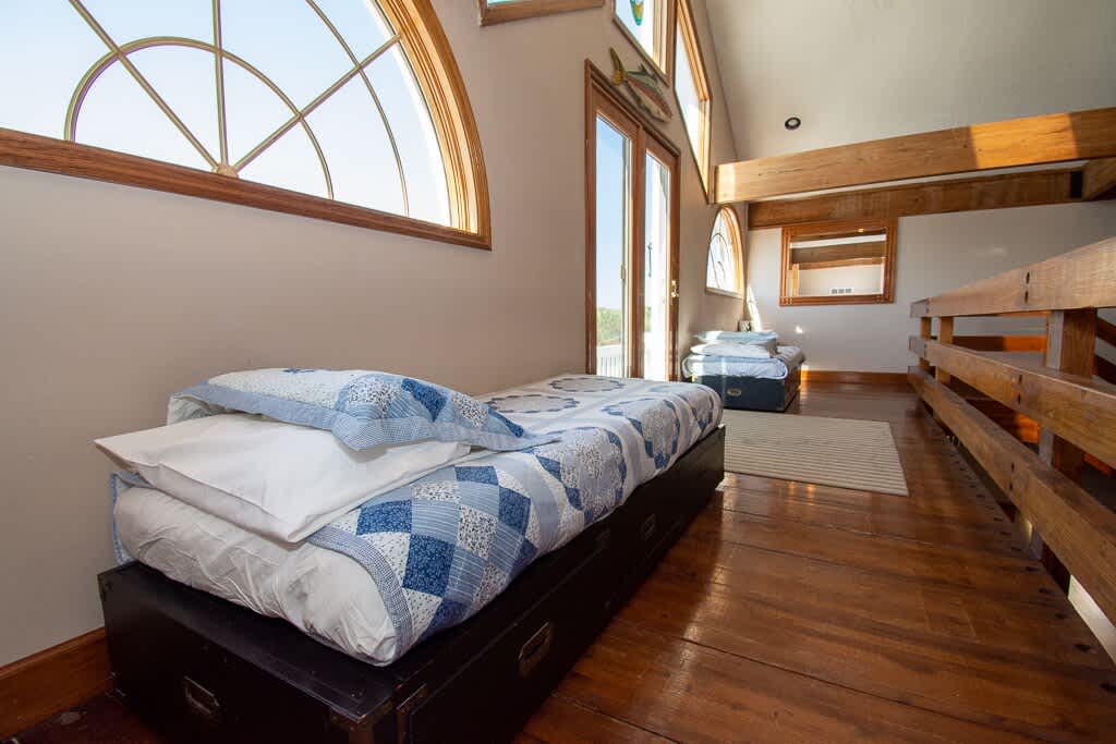 Loft with Twin Beds (Please Note This is not an Enclosed Area)