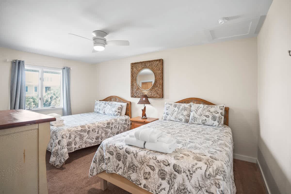Guest Bedroom 1 with 2 Queen Beds