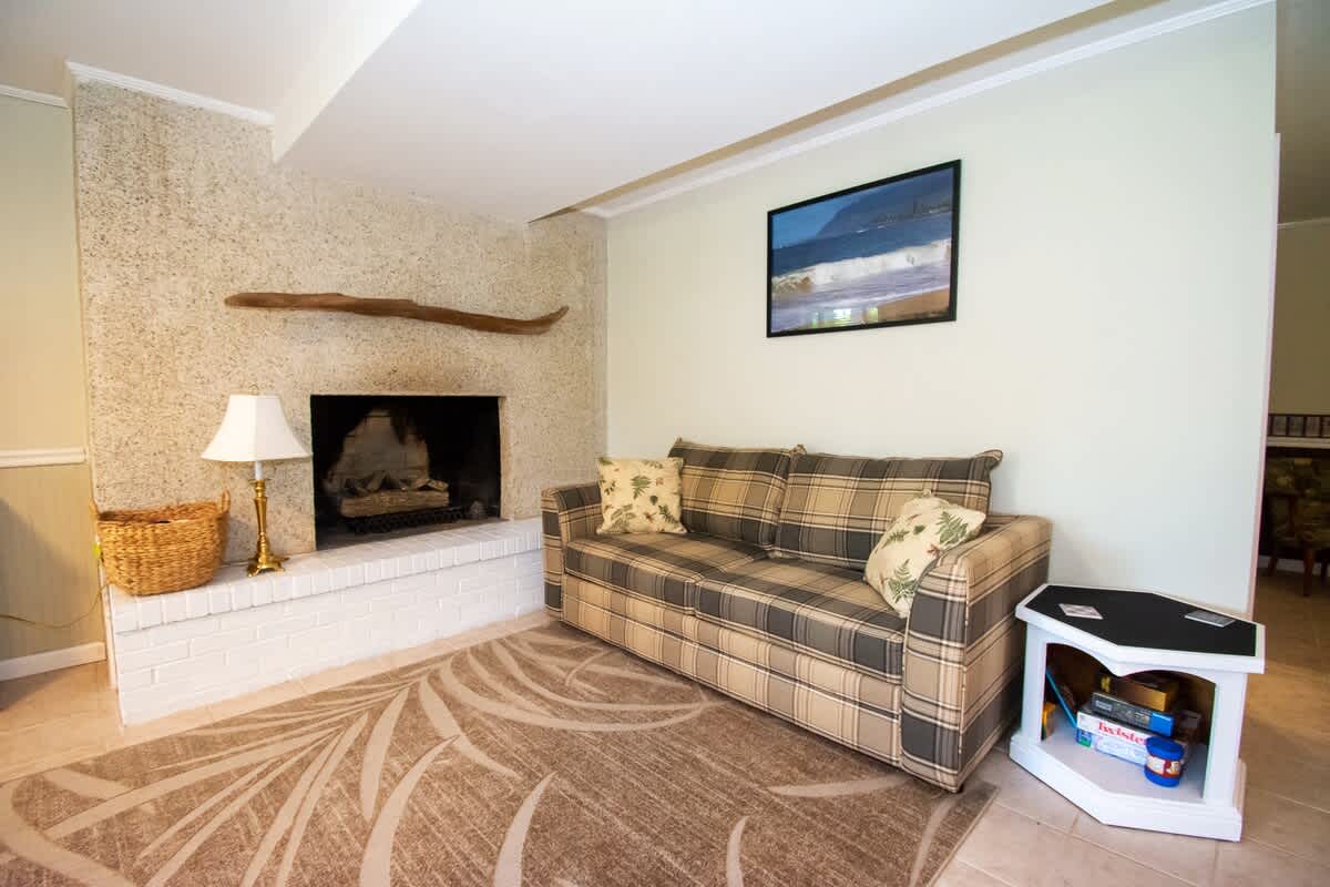 Fireplace NOT for guest use