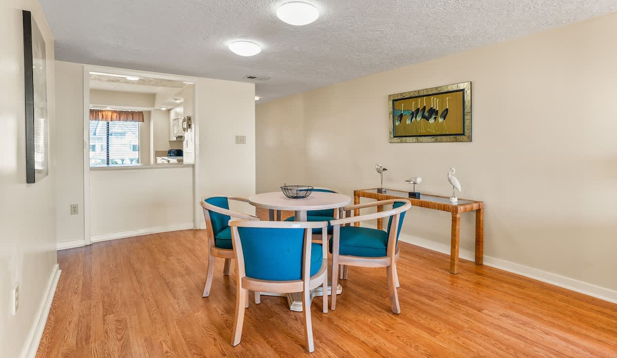 Spacious living room with amazing views