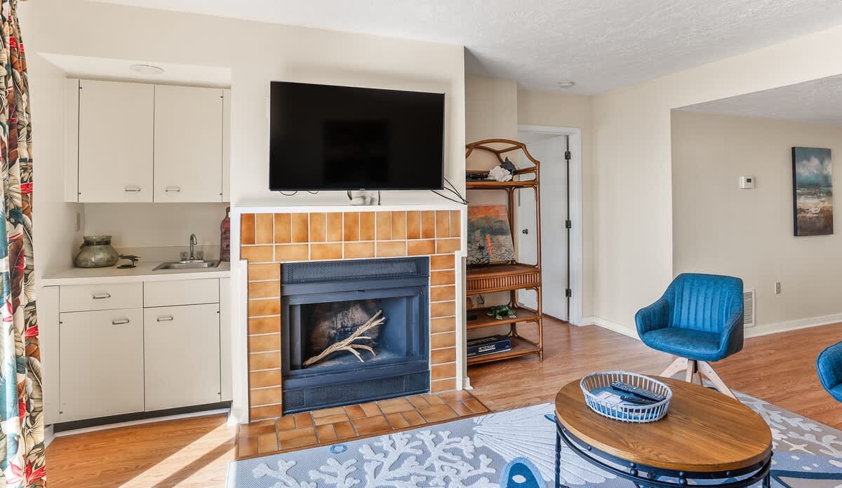 Spacious living room with amazing views