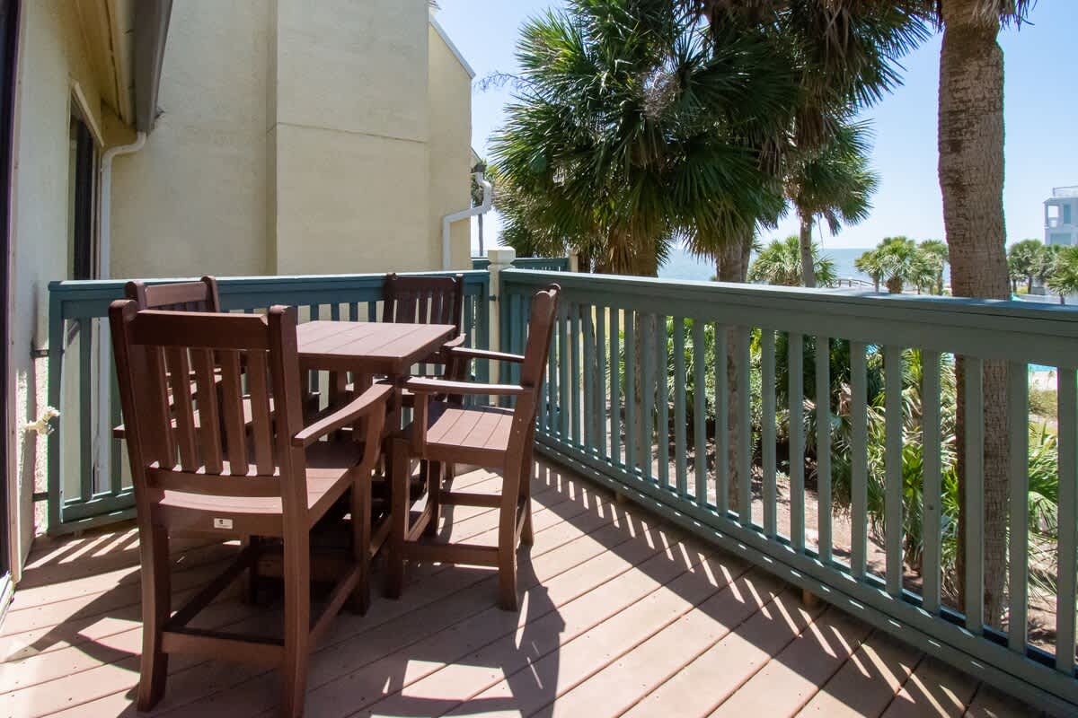 Lovely view from the back deck