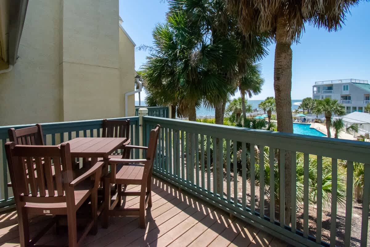 Lovely view from the back deck