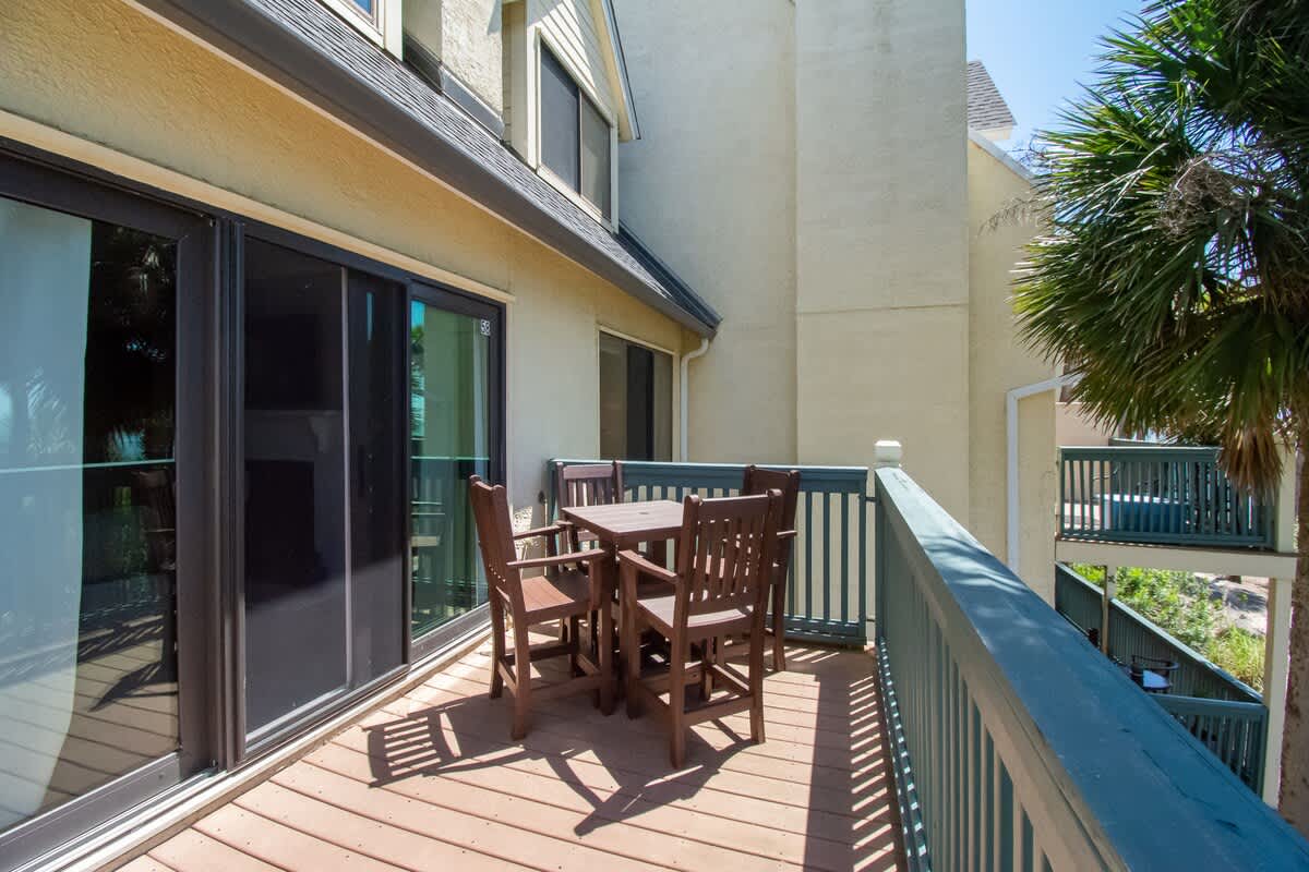 Lovely view from the back deck