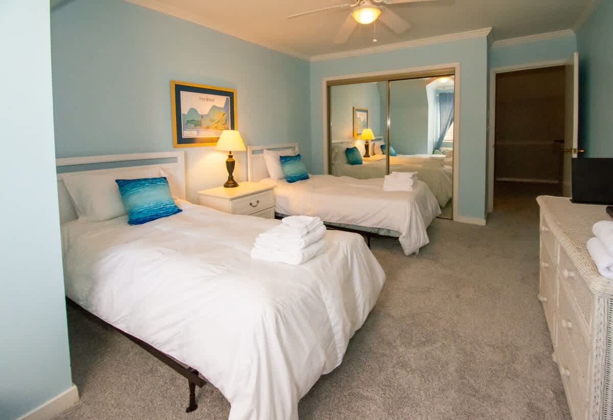 Second floor guest bedroom