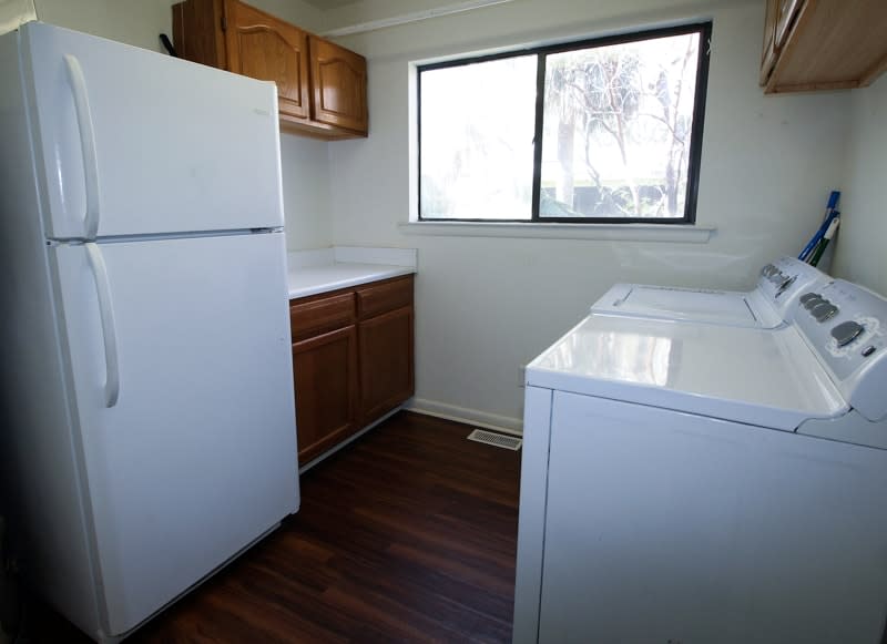 Laundry Room with Extra Refrigerator