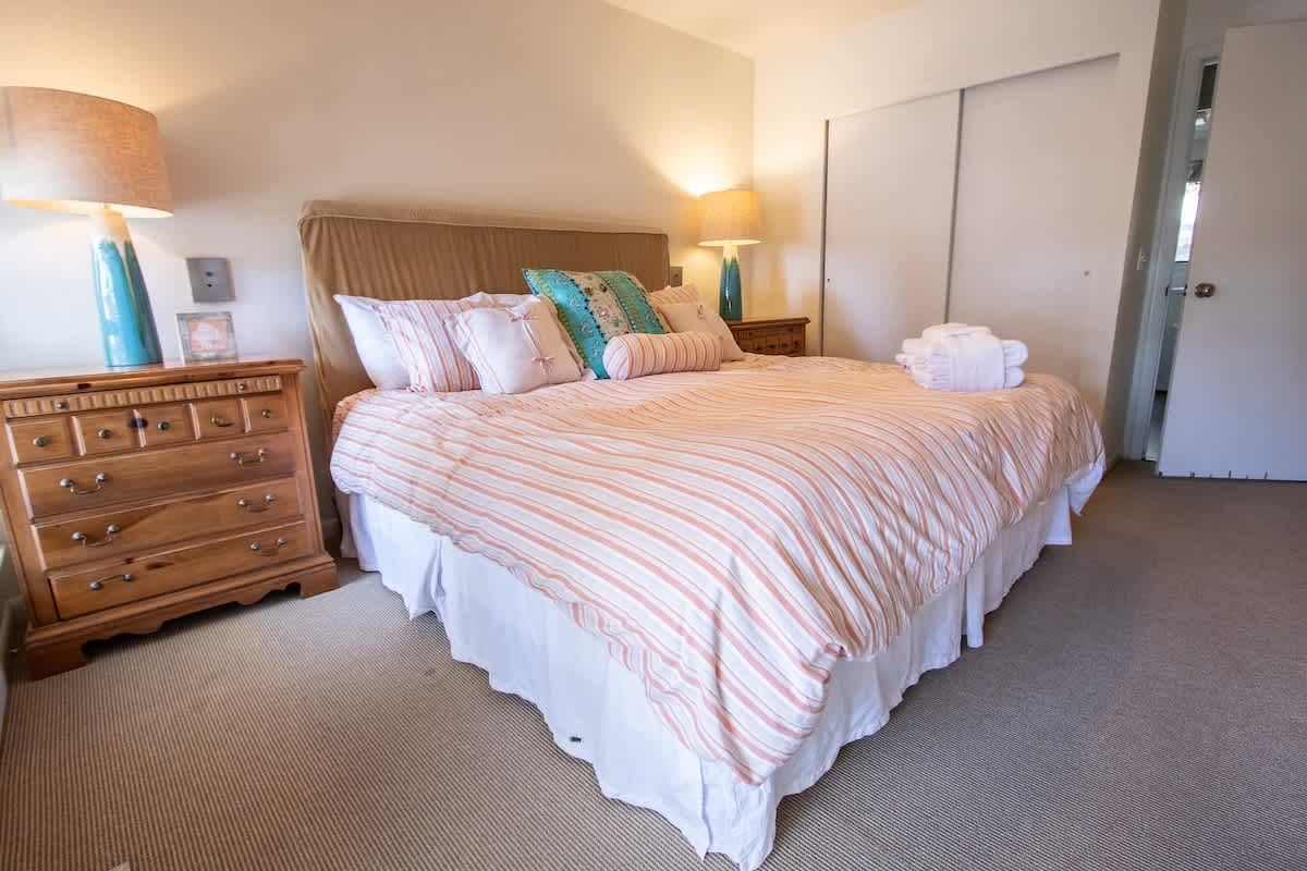 Primary Bedroom 1 with King Bed and Full En Suite Bathroom