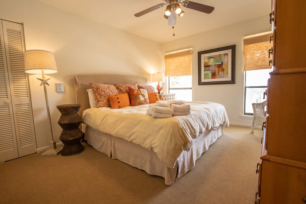 Primary Bedroom 3 with King Bed and Full En Suite Bathroom