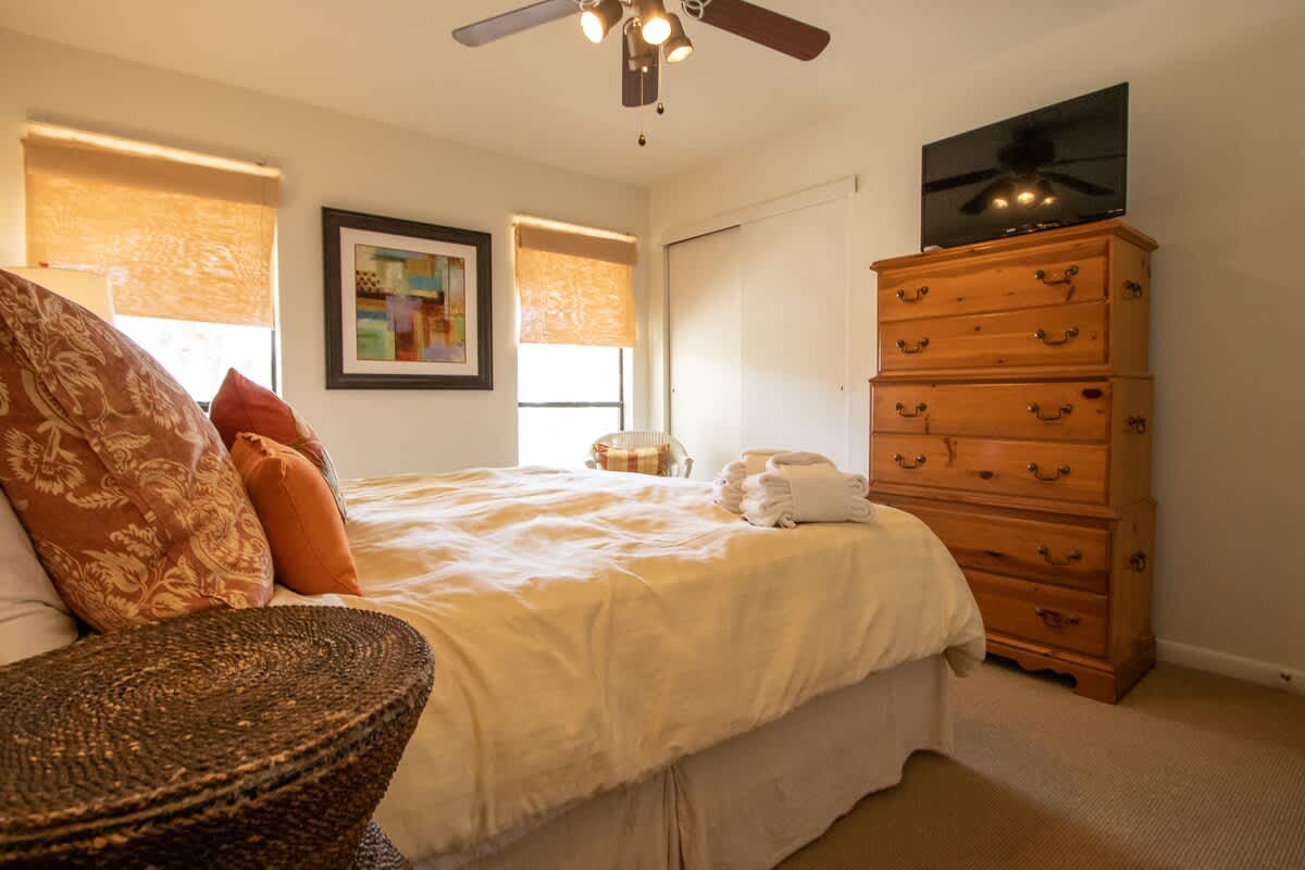 Primary Bedroom 3 with King Bed and Full En Suite Bathroom