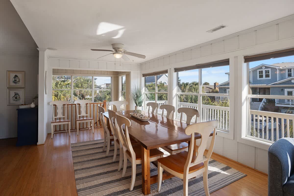 Dining Room With Sitting Area 