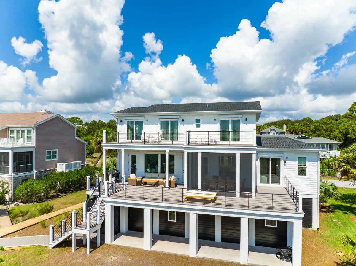 Back View of the House 