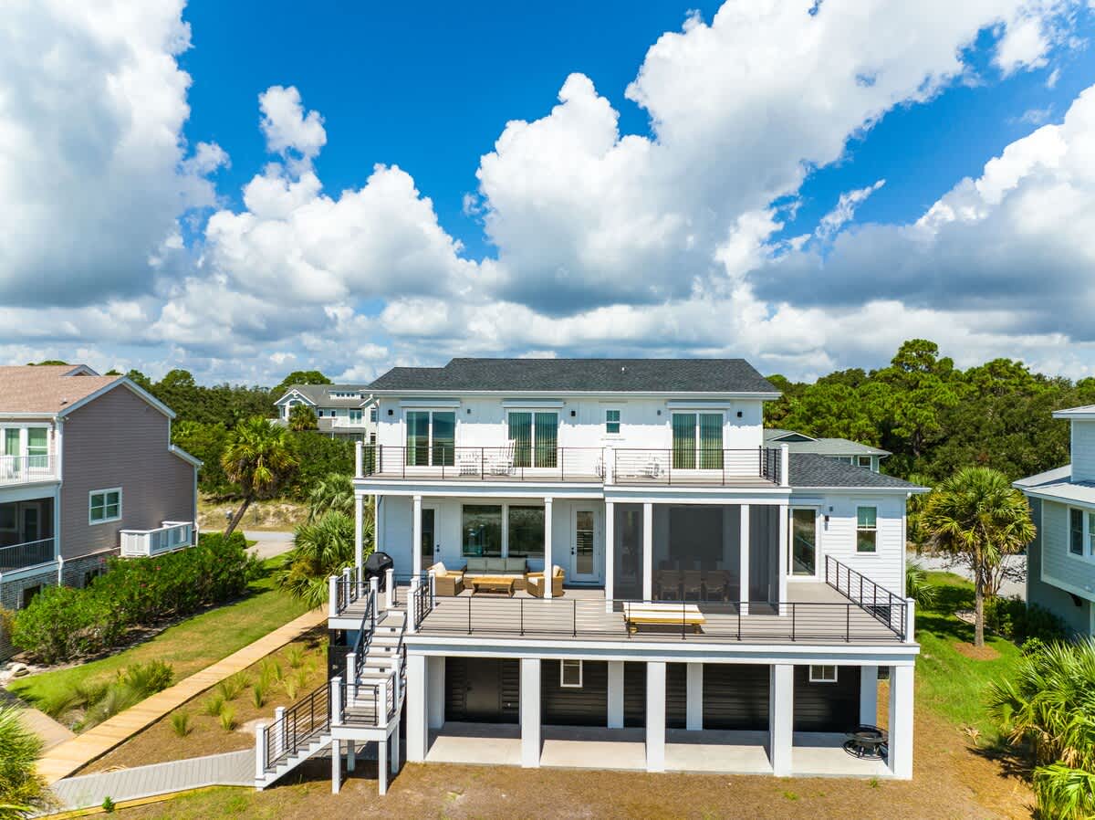 Back View of the House 