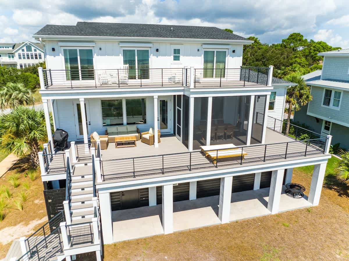 Back View of the House 