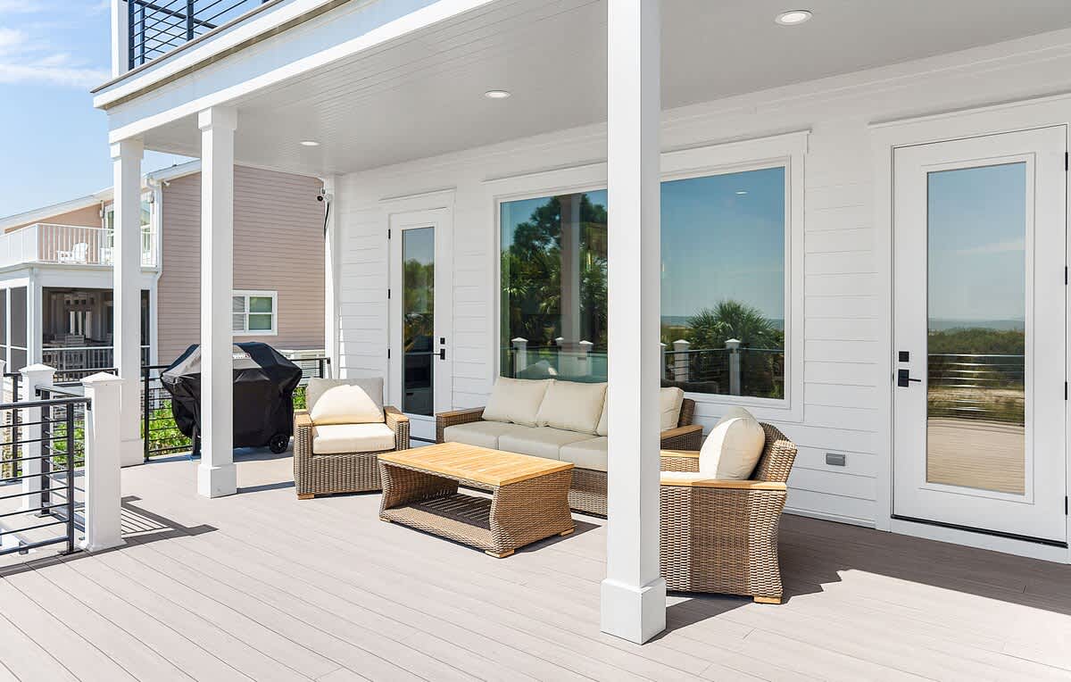 Back Deck off of Dining Room and Kitchen 