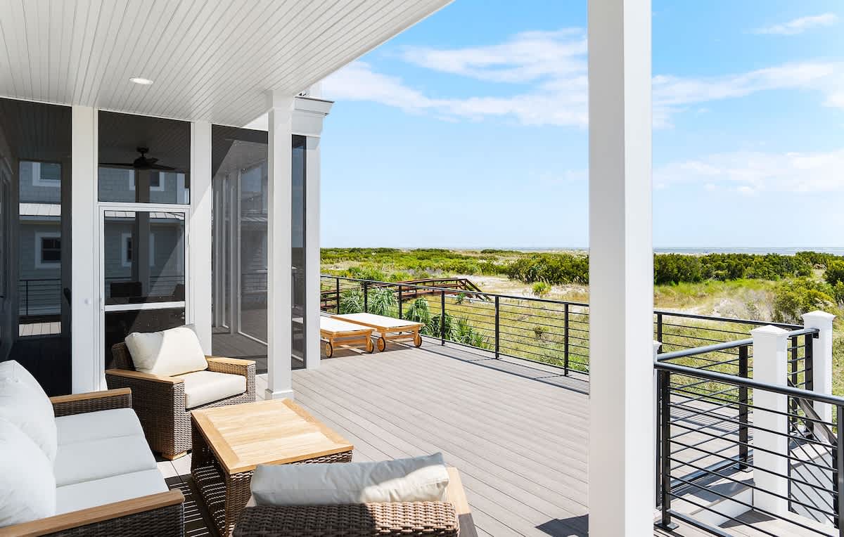 Back Deck off of Dining Room and Kitchen 