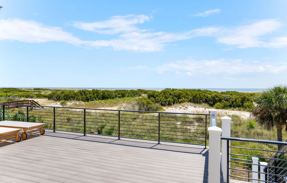 Back Deck off of Dining Room and Kitchen 