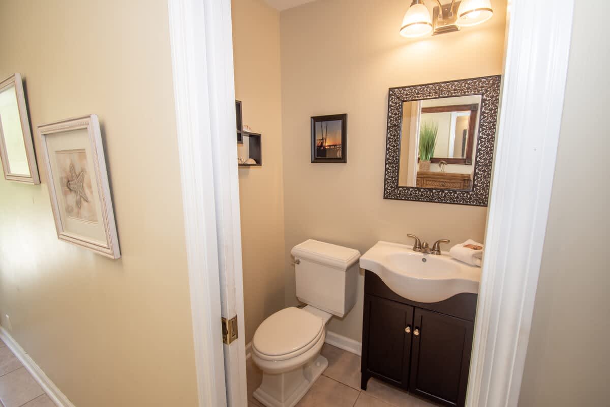 Half Bath Entryway