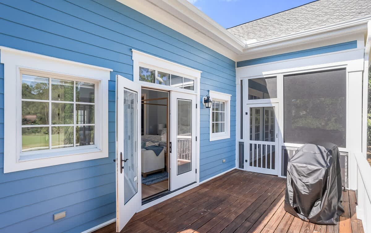 Balcony off of the Primary Bedroom 