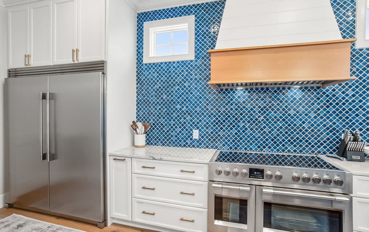 Kitchen with Induction Oven and Pot Filler