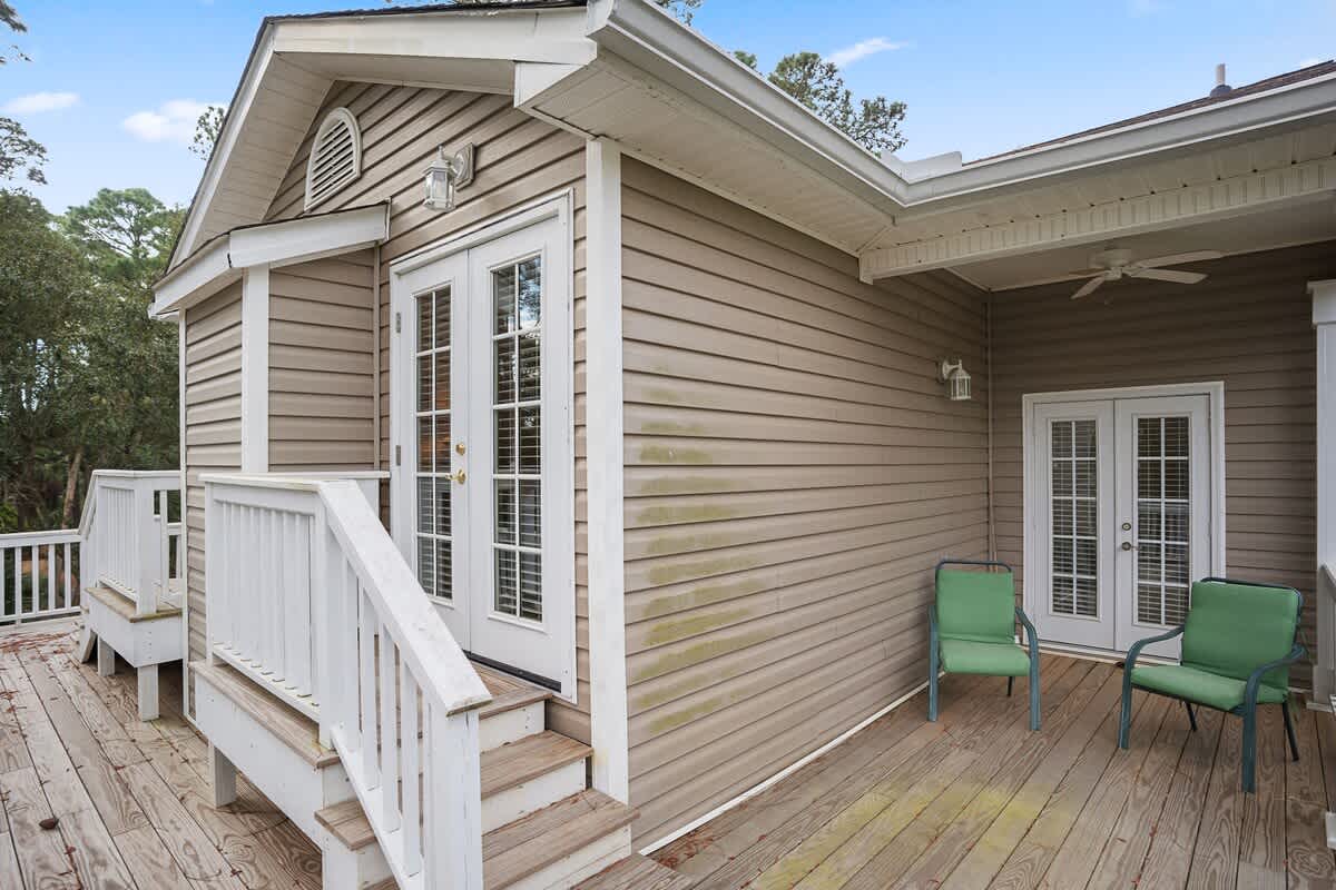 Deck Access from Bunk Bedroom