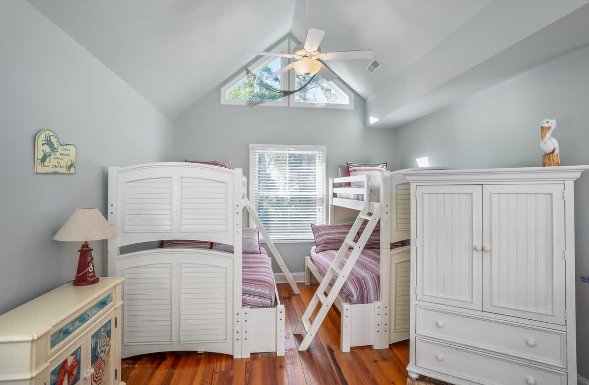 Bonus Room Above Garage with Bunk Beds