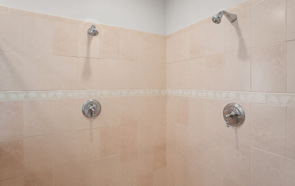 Second floor primary bedroom and en suite bathroom