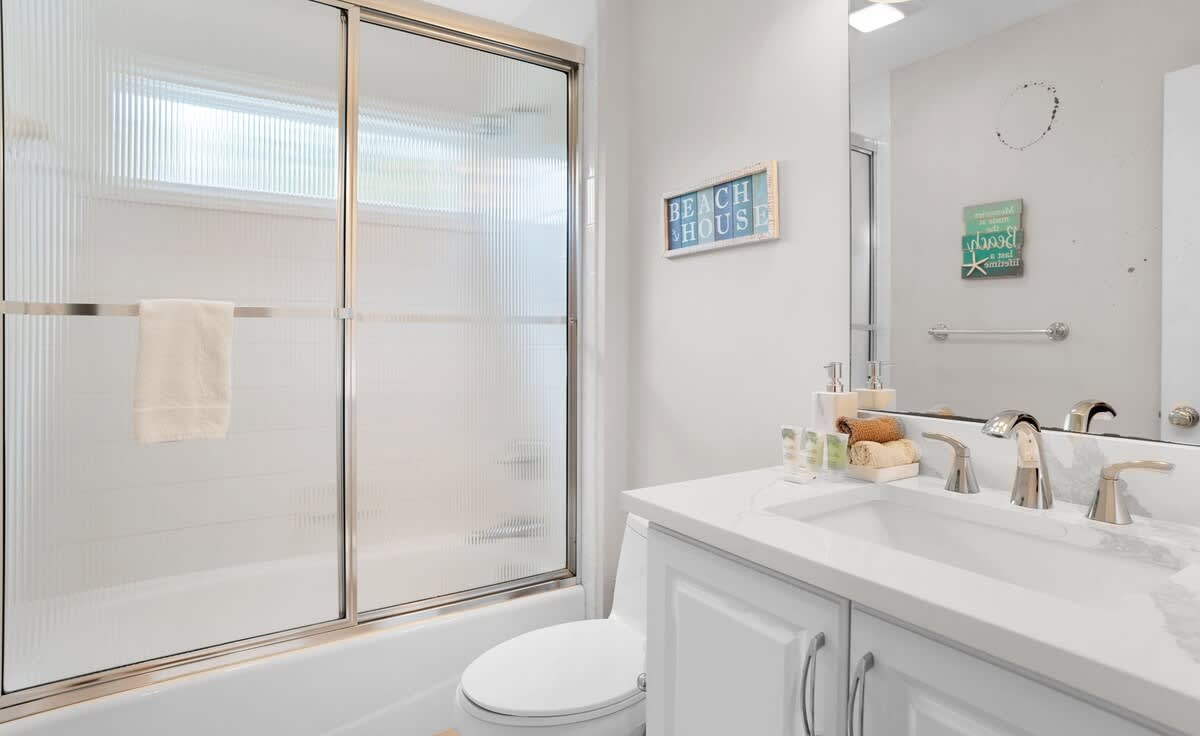 First floor guest bathroom