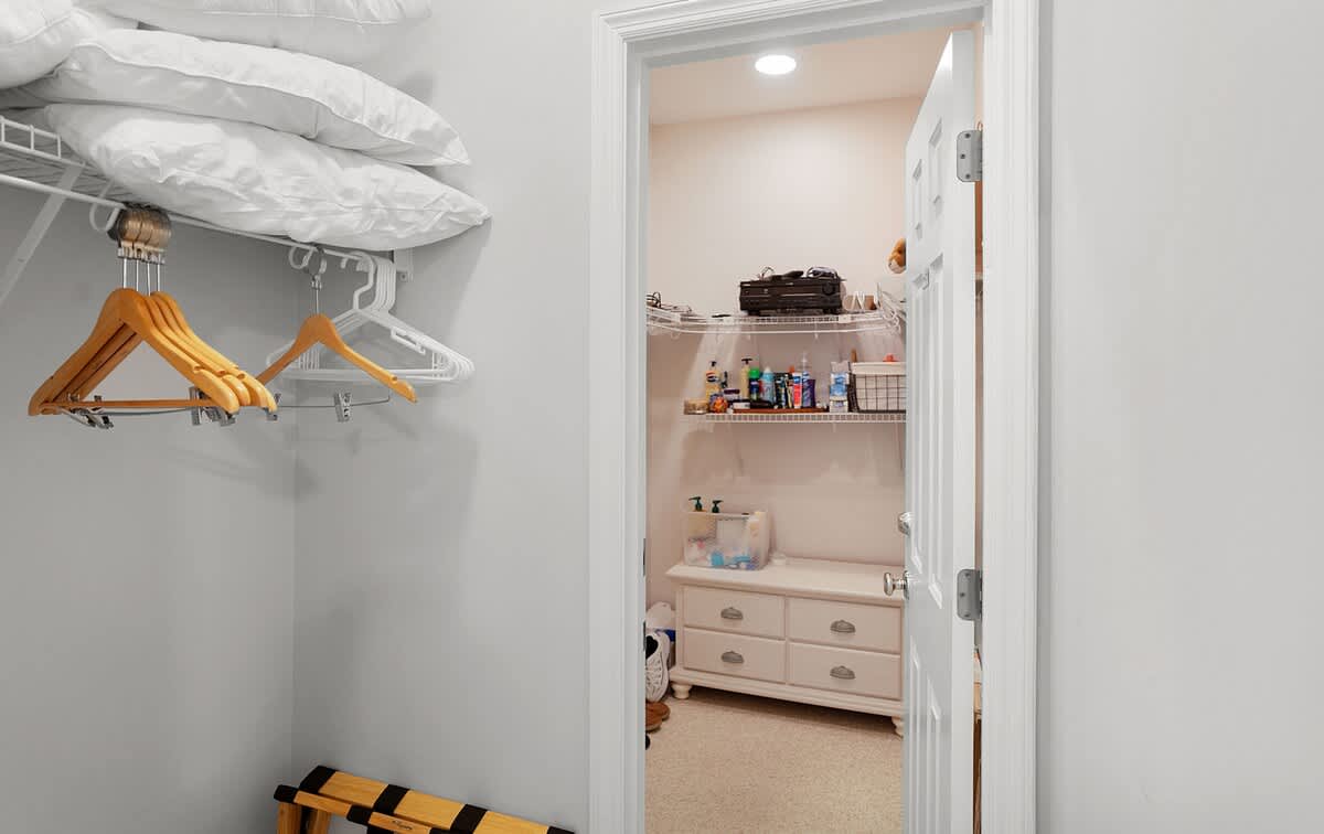 Second floor primary bedroom and en suite bathroom