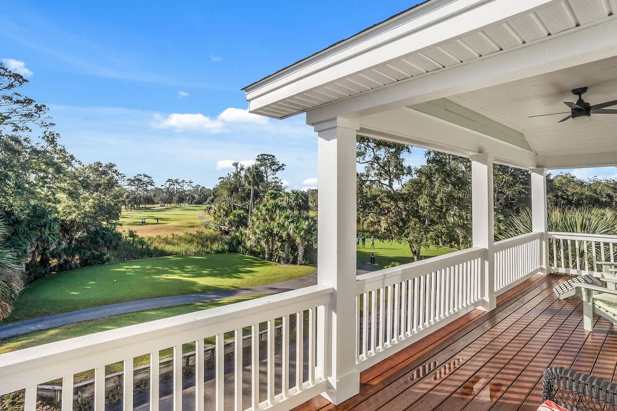 Upstairs Front Porch