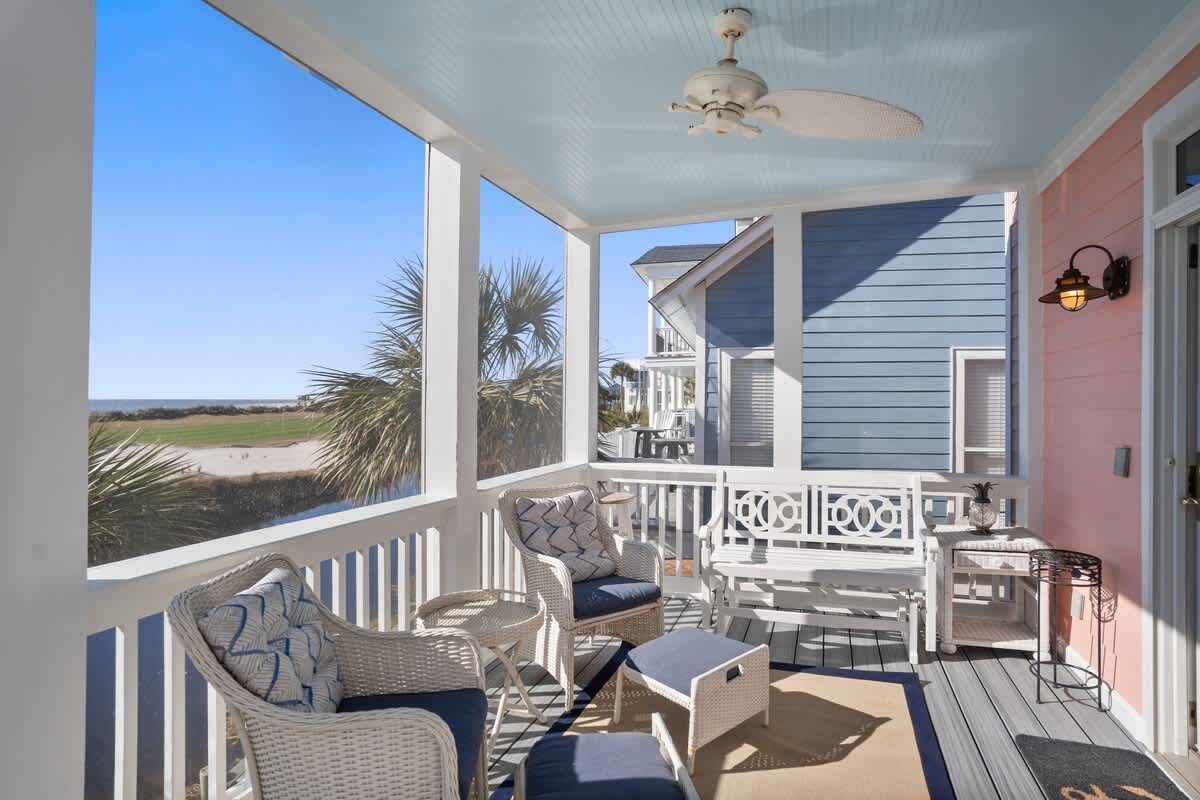 Lovely outside seating area