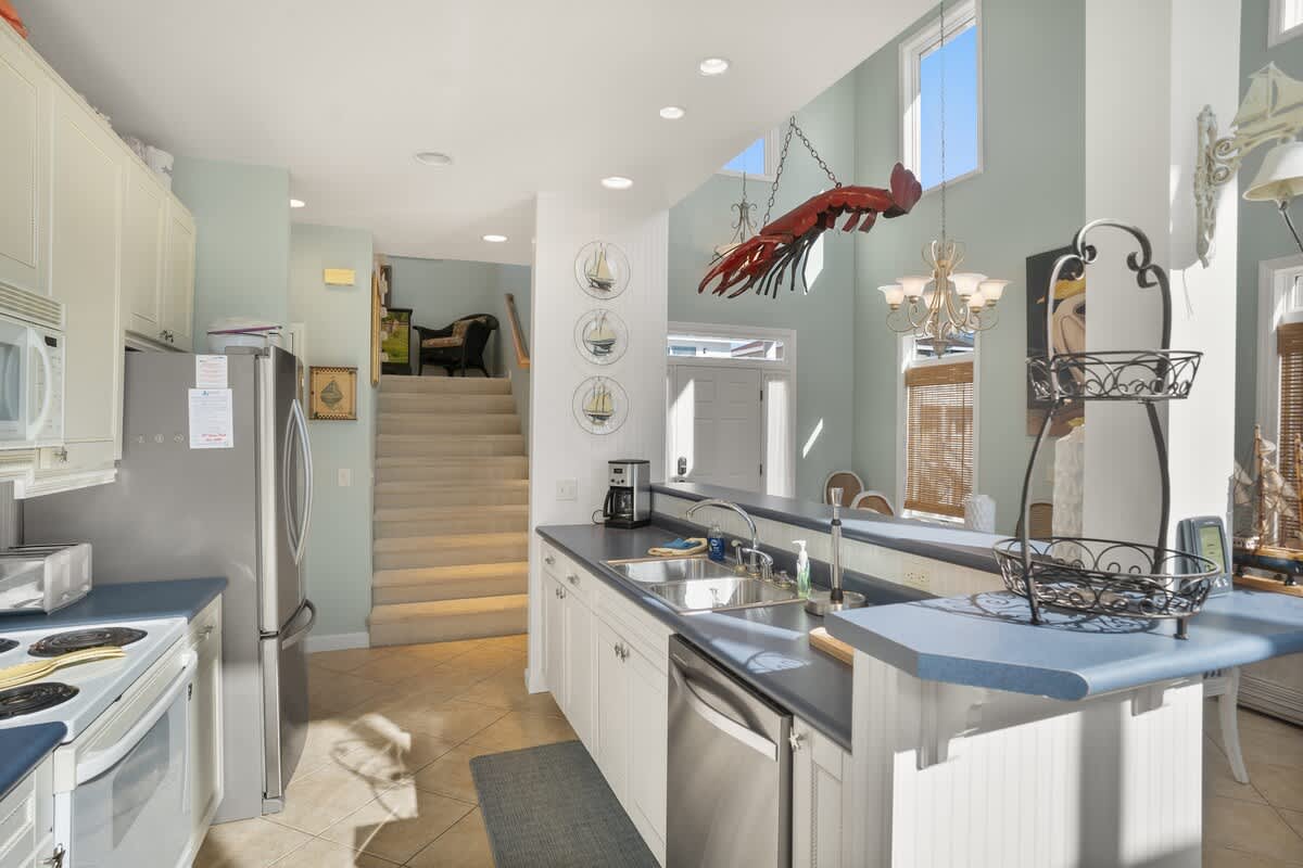 Well-equipped kitchen