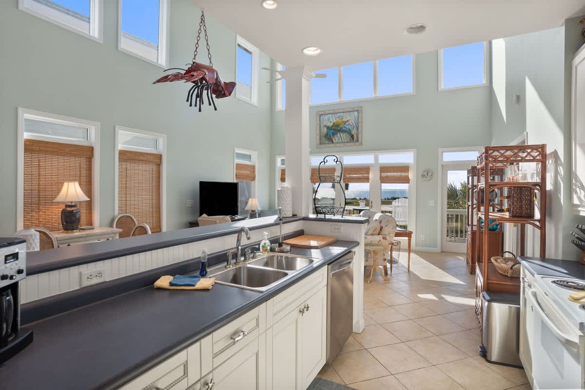 Well-equipped kitchen