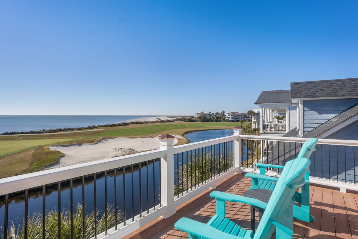 Lovely outside seating area