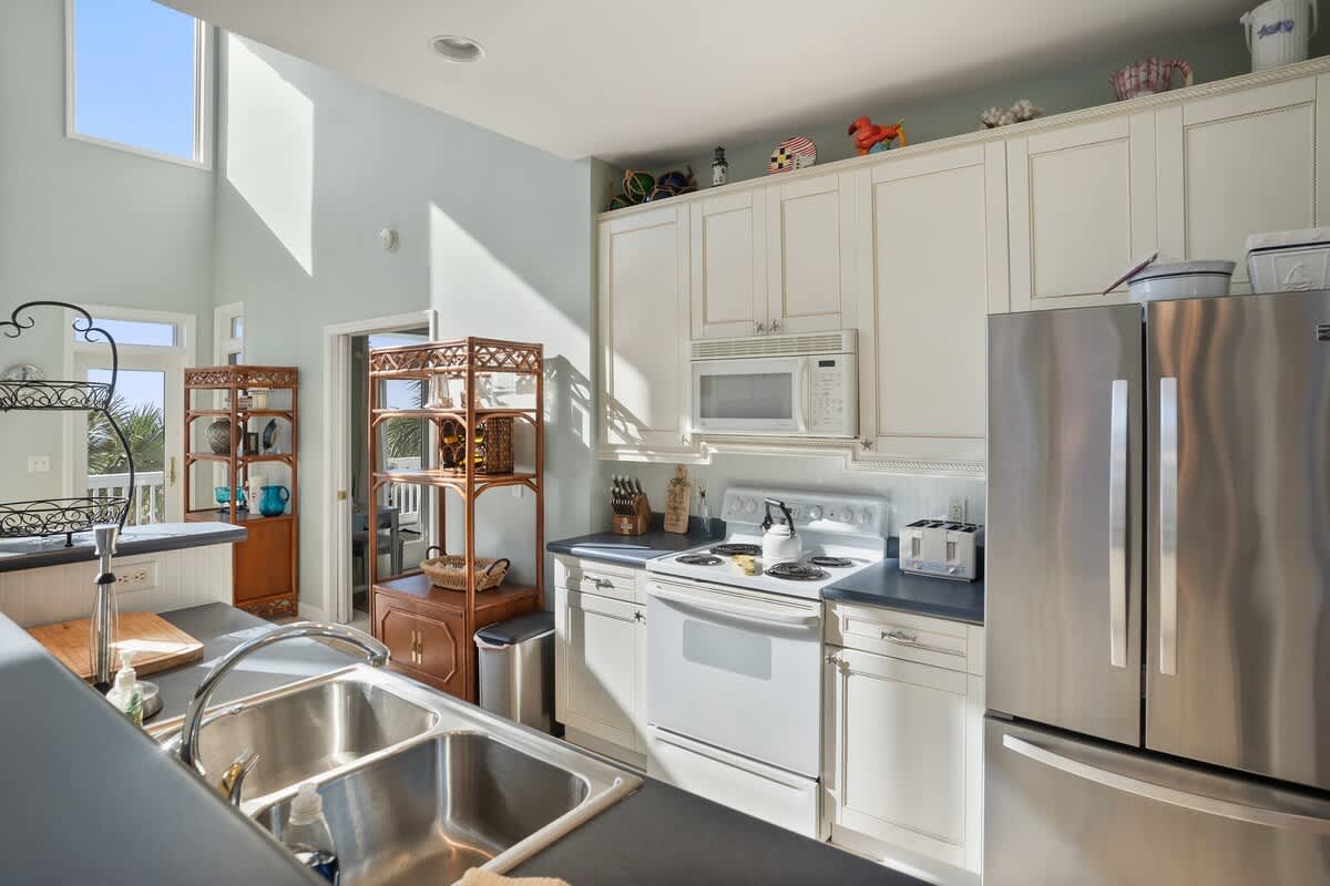 Well-equipped kitchen