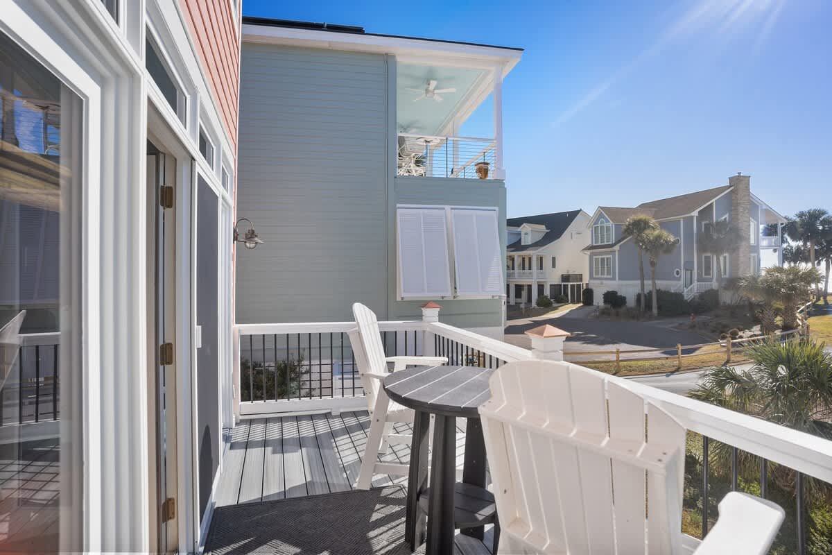 Lovely outside seating area