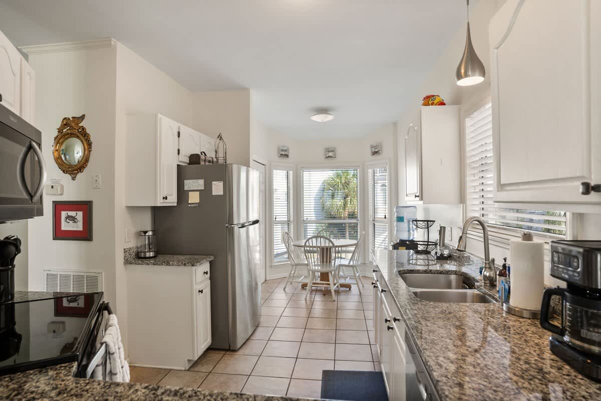 Well-equipped kitchen