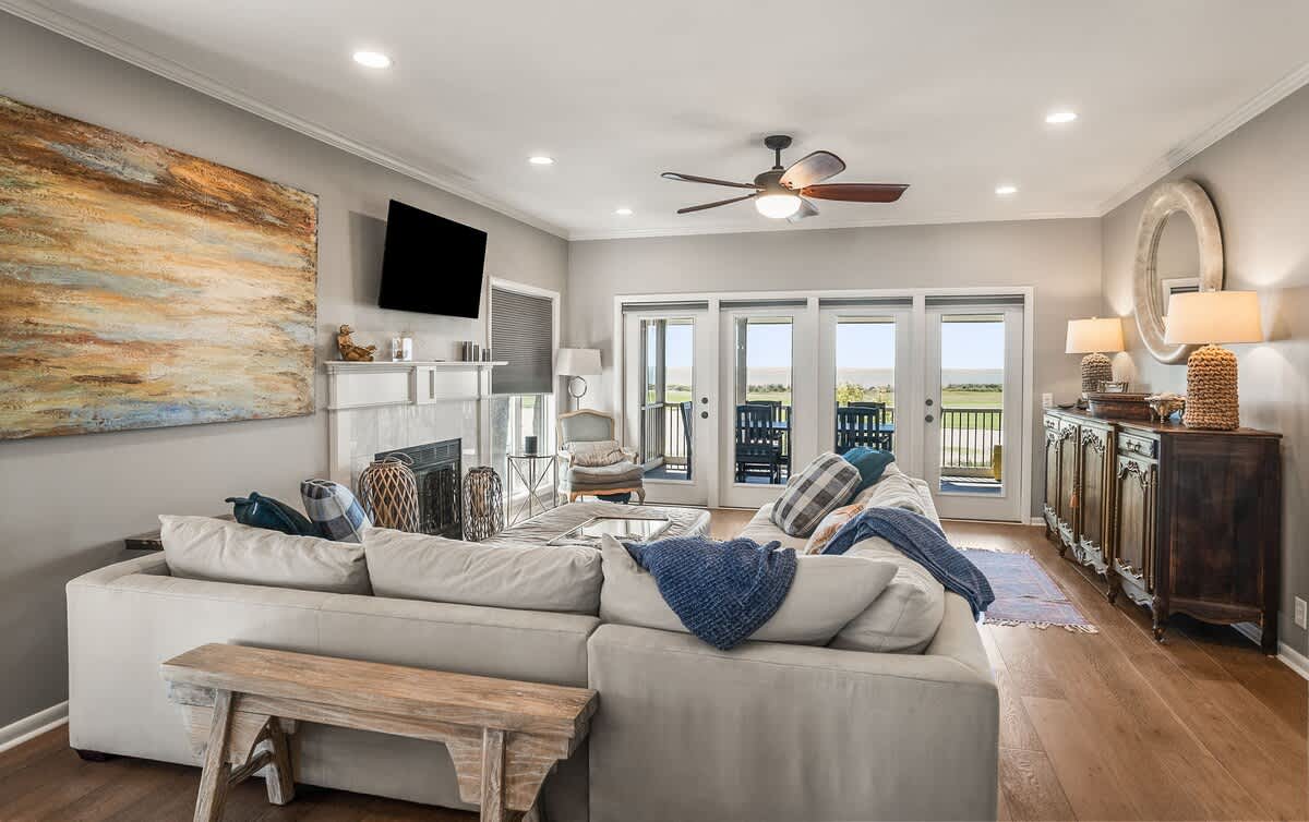 Spacious and comfortable living room