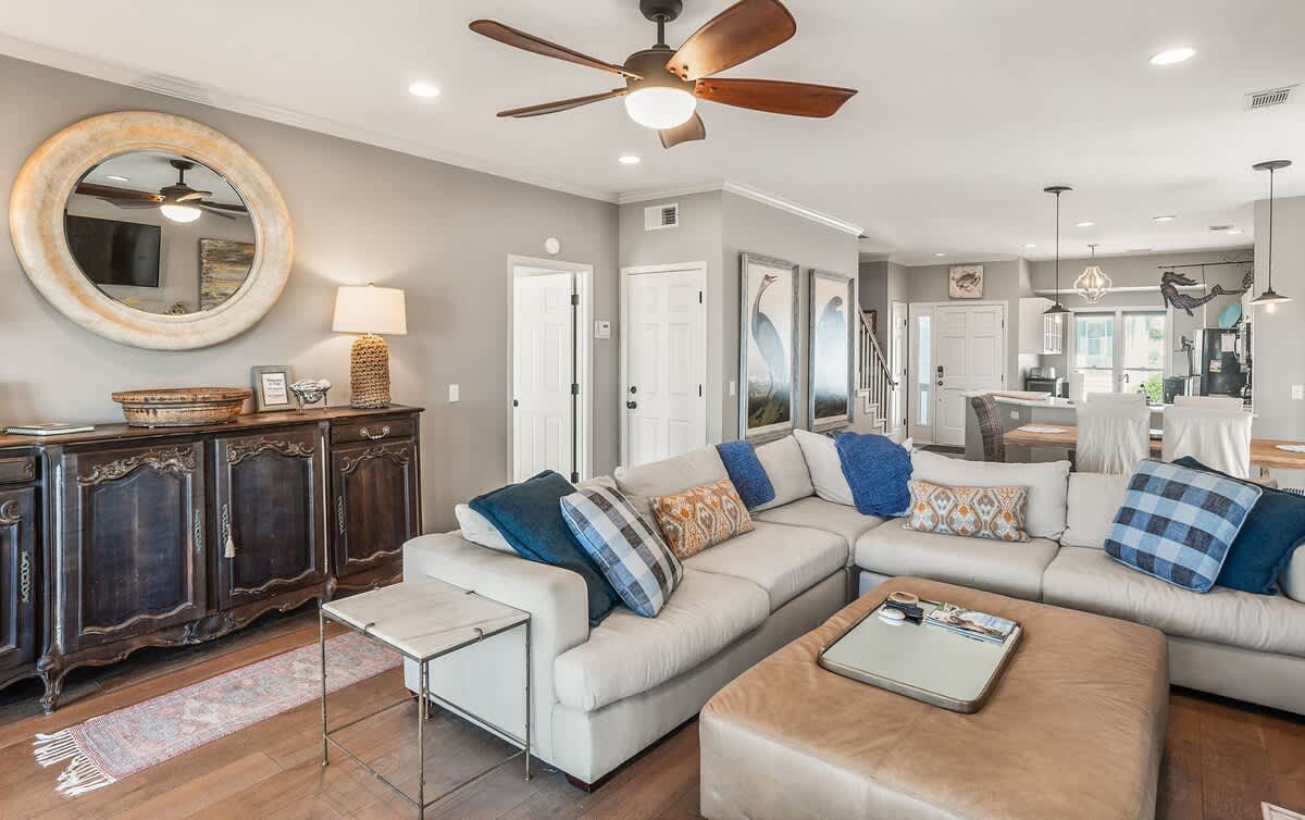 Spacious and comfortable living room