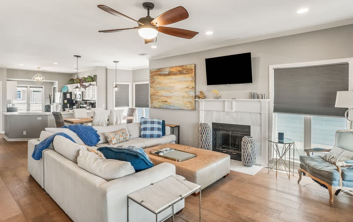 Spacious and comfortable living room