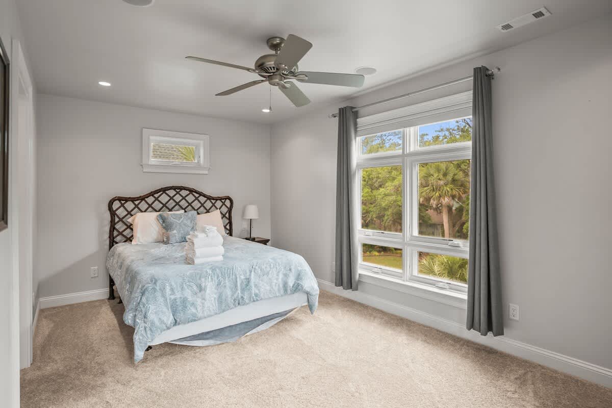 2nd Level Guest Bedroom with Queen Bed and Full En Suite Bathroom
