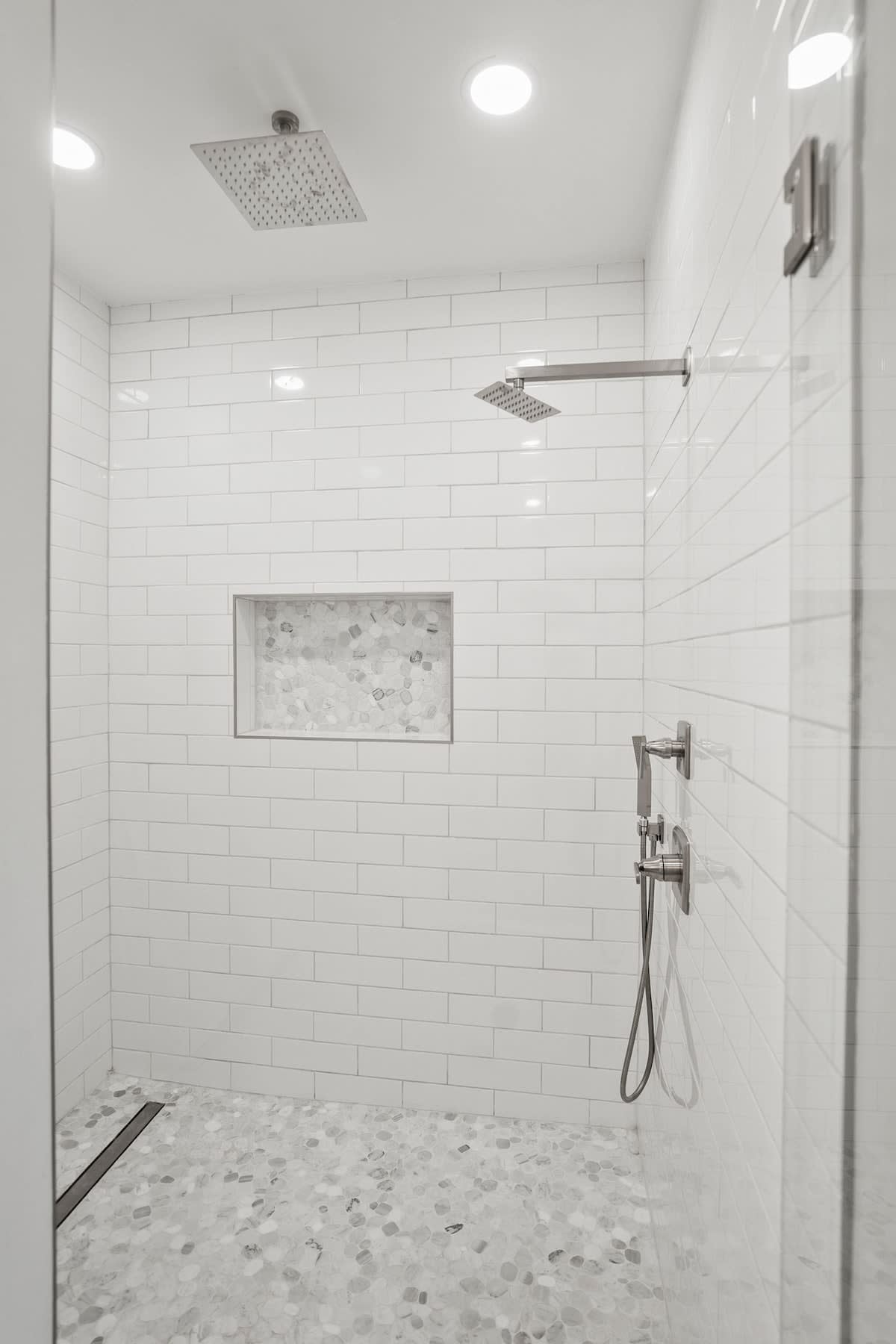 Primary bedroom and en suite bathroom