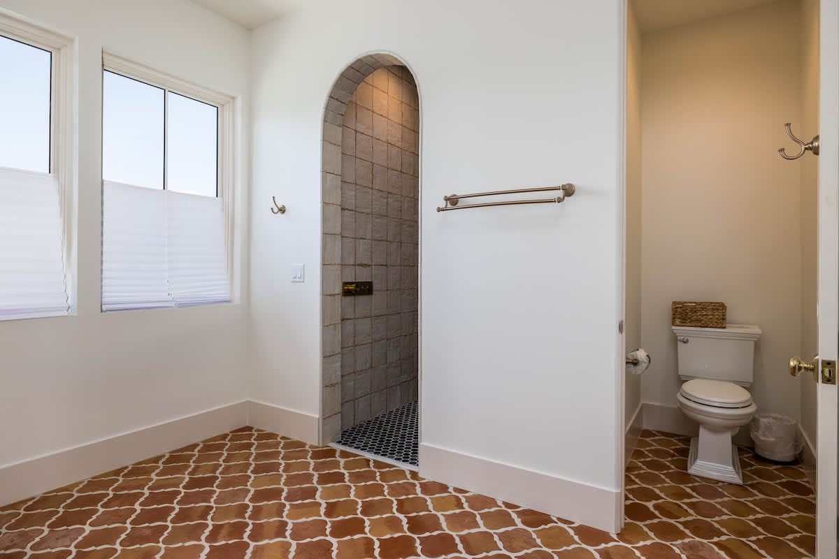  En-Suite with Double Vanity and Walk in Shower 