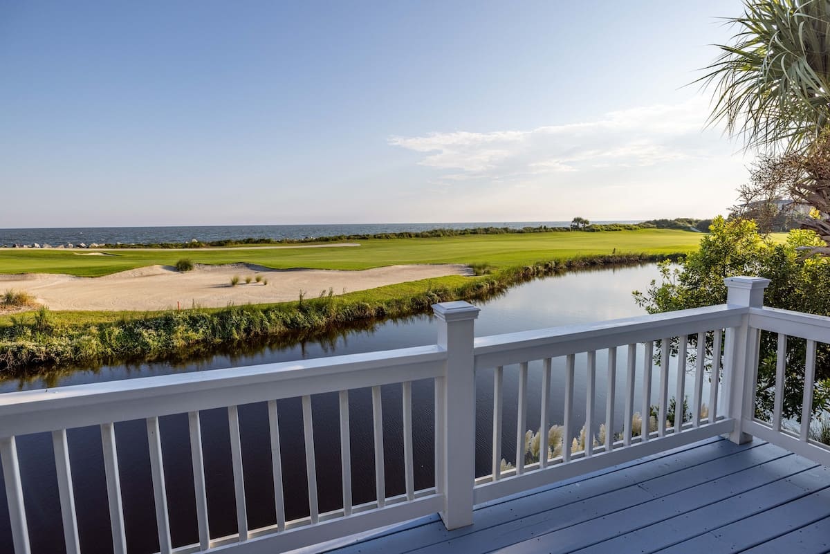 Magnificent golf course and ocean views