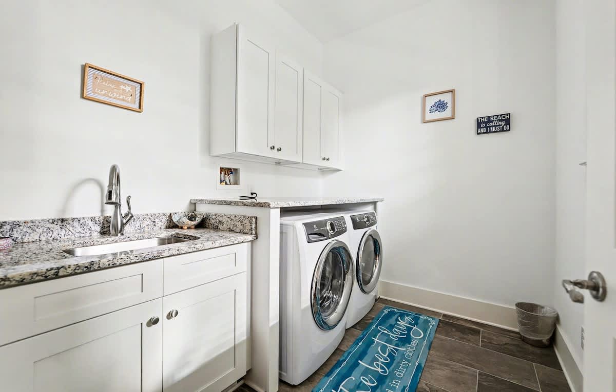 Full Size Side - by - Side Front Load Washer and Dryer 